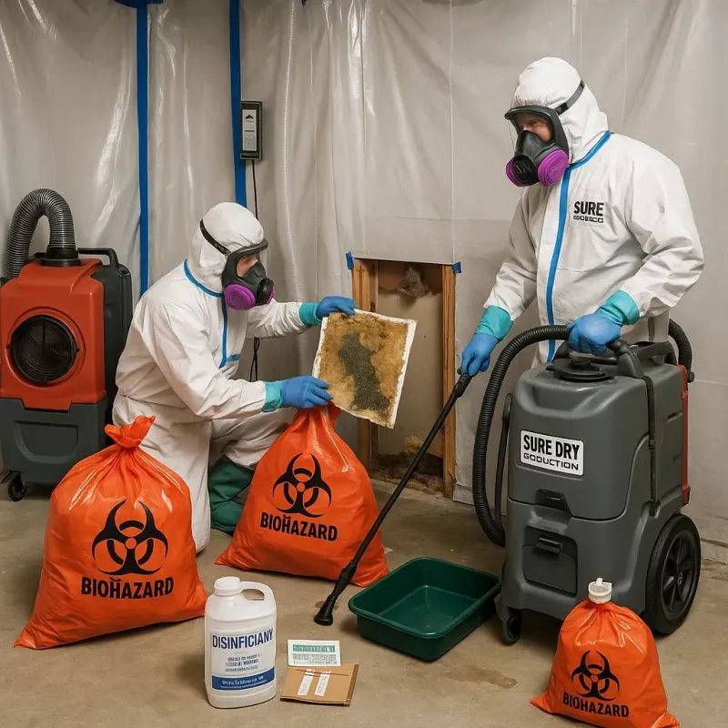 Contaminated Water Handling Protocols process in Green Harbor-Cedar Crest, MA